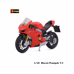 1:18 KTM 990 Supermoto R Rally authorized simulation alloy motorcycle model toy car gift collectio - Ducati V4