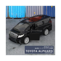 1:43 Toyota Alphard Aventador hanging model classic car static car model alloy die-casting car model - 1-43 Toyota Alphard