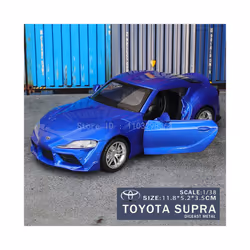 1:43 Toyota Alphard Aventador hanging model classic car static car model alloy die-casting car model - 1-38 Toyota SUPRA