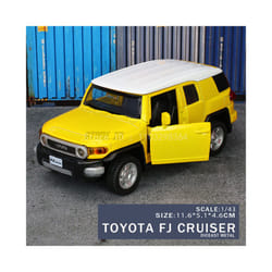 1:43 Toyota Alphard Aventador hanging model classic car static car model alloy die-casting car model - 1-43 FJ Cruiser