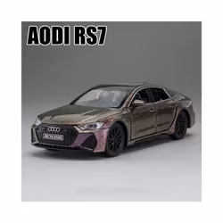 1:32 Audi RS7 Sportback Alloy Model Car Toy Diecasts Metal Casting Sound and Light Car Toys For Children - Purple gold