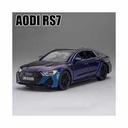1:32 Audi RS7 Sportback Alloy Model Car Toy Diecasts Metal Casting Sound and Light Car Toys For Children - Purple