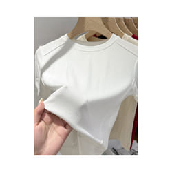 Summer white T-shirt Cotton female short-sleeved student versatile loose half-sleeve t-shirt Harajuku top trend - WHITE, XL