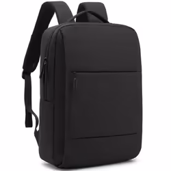 Men Backpack with USB Charging Port Waterproof Laptop Backpack 15.6 inch Casual Business Gifts for Xiaomi - black, 15.6 inch