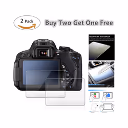 2x Tempered Glass LCD Screen Protector For Leica M10 Panasonic GX850 GX800 GH5 GH5S GF2 GF3 GF5 / GM1 TZ80 ZS60 / GF7 GF8 Cam ...