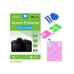 Deerekin HD Nano-coating Screen Protector w/ Top LCD Film for Nikon D7200 D7100 D850 D810 D800 D750 D780 D610 D600 Camera  Screen Protecto - D810 D800