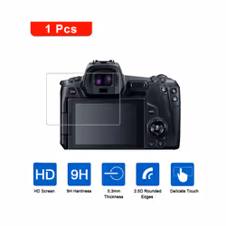 2.5D Clear Tempered Glass Screen Protector for Canon EOS R Ra RP M200 70D 77D 90D 600D 80D 6D Digital Camera Anti-Scratch Fil ...
