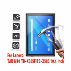 For Lenovo TAB M10 TB-X605F/TB-X505 10.1 inch - Screen Protector Tempered Glass Protective Film Tablet Glass Guard Film 9H  S ...
