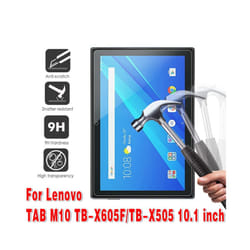 For Lenovo TAB M10 TB-X605F/TB-X505 10.1 inch - Screen Protector Tempered Glass Protective Film Tablet Glass Guard Film 9H  Scree - Tab M10 x605F x505