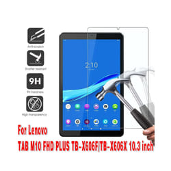 For Lenovo TAB M10 TB-X605F/TB-X505 10.1 inch - Screen Protector Tempered Glass Protective Film Tablet Glass Guard Film 9H  Screen - Tab M10 PLUS 10.3