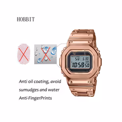 3Pcs HD Clear PET Film For Casio C-SHOCK GM-5600 GM5600 GW-B5600 GM-S5600 GMW-B5000 DW-5600 Full Coverage Screen Protector Film  Screen - GMW-B5000RD