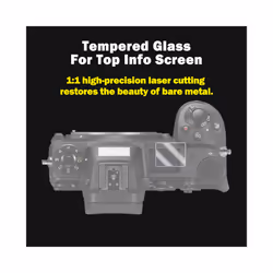 For Nikon Z8 Z6 Z6II Z7 Z7II Z9 Tempered Camera Protective Glass Main LCD Display +Top Info Screen Protector Guard Cover  Screen - 1SET For Z6II Z7II