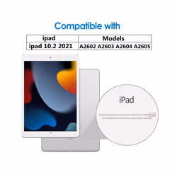 Screen Protector For iPad 2 3 6 7 8 9 10th 10.2 Air 4 5 10.9 Inch Tablet Protective Mini 7.9 Pro 11 10.5 9.7 Tempered Glass F ...