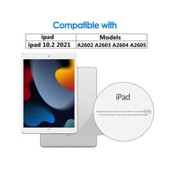 Screen Protector For iPad 2 3 6 7 8 9 10th 10.2 Air 4 5 10.9 Inch Tablet Protective Mini 7.9 Pro 11 10.5 9.7 Tempered Glass Film  Scr - ipad 10.2 2021