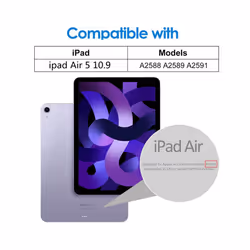 Screen Protector For iPad 2 3 6 7 8 9 10th 10.2 Air 4 5 10.9 Inch Tablet Protective Mini 7.9 Pro 11 10.5 9.7 Tempered Glass F ...
