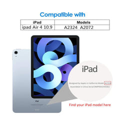 Screen Protector For iPad 2 3 6 7 8 9 10th 10.2 Air 4 5 10.9 Inch Tablet Protective Mini 7.9 Pro 11 10.5 9.7 Tempered Glass Film  Sc - iPad Air 4 10.9