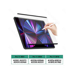 Magnetic Like Paper Screen Protector for iPad Pro 11 12 9 2021 Feel-Paper Screen Protector for iPad Air 4 5 iPad 8 9 Generation  Sc - Pro 11 2022-2018