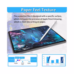 Magnetic Like Paper Screen Protector for iPad Pro 11 12 9 2021 Feel-Paper Screen Protector for iPad Air 4 5 iPad 8 9 Generation  Scr - Air 2 Air 1 9.7