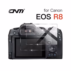 2Pack Tempered Glass for Canon EOS R8 R7 R6 Mark II R50 R10 R5 R3 RP Anti-Scratch Screen Protector Film Camera Protective Gla ...
