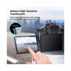2Pack Tempered Glass for Canon EOS R8 R7 R6 Mark II R50 R10 R5 R3 RP Anti-Scratch Screen Protector Film Camera Protective Glass  Screen Prote - EOS R8