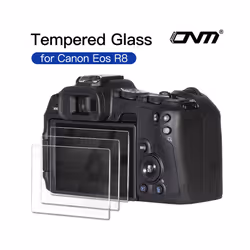 3Pack Tempered Glass for Canon EOS R8 R7 R6 Mark II R50 R10 R5 R3 RP Screen Protector Anti-Scratch Camera Protective Film Sc ...