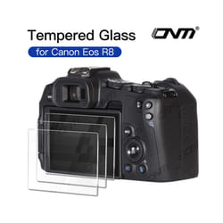 3Pack Tempered Glass for Canon EOS R8 R7 R6 Mark II R50 R10 R5 R3 RP Screen Protector Anti-Scratch Camera Protective Film  Screen Protectors - EOS R5