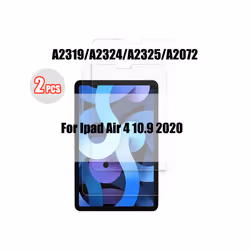 2 pcs Tempered Glass For Ipad Pro 11 12.9 9 10.2 10.5 Air 4 3 2 Tablet Screen Protector For Ipad Mini 6 5 4 3 1 2020 2021 Gla ...