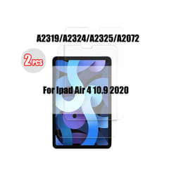 2 pcs Tempered Glass For Ipad Pro 11 12.9 9 10.2 10.5 Air 4 3 2 Tablet Screen Protector For Ipad Mini 6 5 4 3 1 2020 2021 Glass - For ipad Air 4 2020