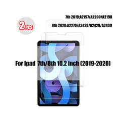 2 pcs Tempered Glass For Ipad Pro 11 12.9 9 10.2 10.5 Air 4 3 2 Tablet Screen Protector For Ipad Mini 6 5 4 3 1 2020 2021 Glass - For ipad 10.2 inch