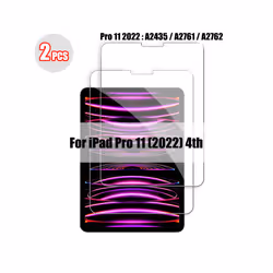 2 pcs Tempered Glass For Ipad Pro 11 12.9 9 10.2 10.5 Air 4 3 2 Tablet Screen Protector For Ipad Mini 6 5 4 3 1 2020 2021 Gla ...