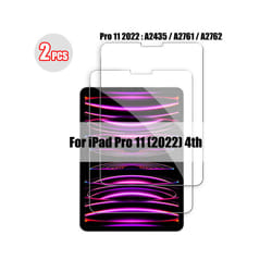 2 pcs Tempered Glass For Ipad Pro 11 12.9 9 10.2 10.5 Air 4 3 2 Tablet Screen Protector For Ipad Mini 6 5 4 3 1 2020 2021 Glass - For Pro 11 4th 2022