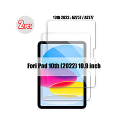2 pcs Tempered Glass For Ipad Pro 11 12.9 9 10.2 10.5 Air 4 3 2 Tablet Screen Protector For Ipad Mini 6 5 4 3 1 2020 2021 Glass - To ipad 10 10.9 2022
