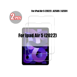 2 pcs Tempered Glass For Ipad Pro 11 12.9 9 10.2 10.5 Air 4 3 2 Tablet Screen Protector For Ipad Mini 6 5 4 3 1 2020 2021 Glass - For ipad Air 5 2022