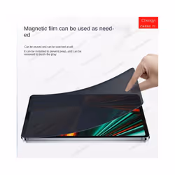 Anti Spy Privacy Like Paper Film For Samsung Galaxy Tab S9 FE 10.9 S9 Plus S8 Plus S7 FE S7 S8 A9 Plus Magnetic Screen Protector - Tab A9 Plus 11 Inch