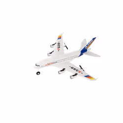 A380 airplane toys 2.4G RC airplane Fixed Wing Plane Outdoor toys Drone - China, Red and 2 batteries