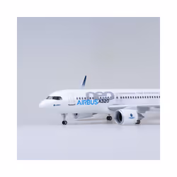 47CM 1/80 Airplane 320NEO A320 NEO Air Airlines Model Toy Light & Wheel - without light