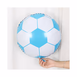 18inch Sports Balloon Football Theme Adult Party Ballon Festival Decoration - 1set, yellow
