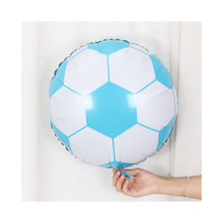 18inch Sports Balloon Football Theme Adult Party Ballon Festival Decoration - 1set, blue