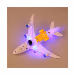 New DIY Assembly Airbus Aircraft Autopilot Flash Sound Aircraft Music - random color