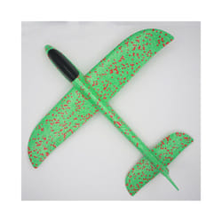 48 CM Hand Throw Airplane EPP Foam Launch fly Glider Planes Model Aircraft - WJ02-green