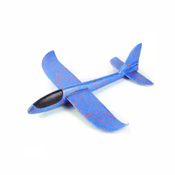 48 CM Hand Throw Airplane EPP Foam Launch fly Glider Planes Model Aircraft - WJ02-blue