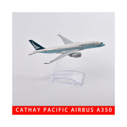 JASON TUTU 16cm Cathay Pacific Airbus A350 Airplane Model Plane Model - Cathay Pacific A350, China