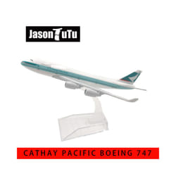 JASON TUTU 16cm Cathay Pacific Airbus A350 Airplane Model Plane Model - Cathay Pacific B747, China