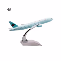 1/400 16cm A330 Kids Plane Model Toy Diacast Airliner Plane Model Collectible - Canada 777