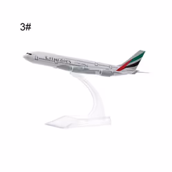 1/400 16cm A330 Kids Plane Model Toy Diacast Airliner Plane Model Collectible - UAE A380