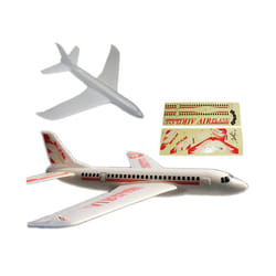 49*45cm Children Hand Throw Flying Glider Planes Toys Kids Foam Aeroplane - Red