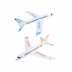 49*45cm Children Hand Throw Flying Glider Planes Toys Kids Foam Aeroplane - Blue