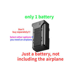 V17 RC Remote Control Airplane 2.4G Remote Control Fighter Hobby Plane - only 1 battery