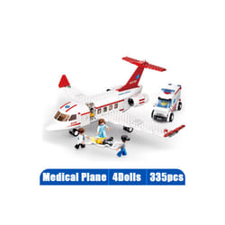 City High-tech Airport Airbus Airplane Aircraft Plane Brinquedos Avion - 335pcs nobox