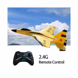 New 2.4G SU-35 RC Plane RC Model Gliders With Remote Control Drone RTF - Blue 1 B